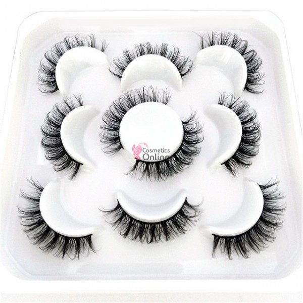 Gene false tip banda 5 perechi Amelie 3D Luxury Reutilizabile curbura DD Cod CA031